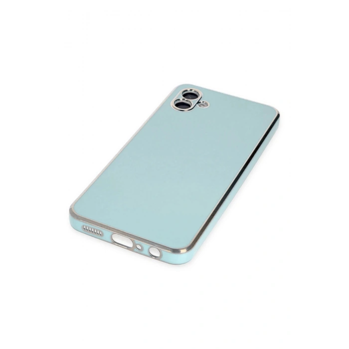 Samsung Galaxy A04 Kılıf Volet Silikon - Açık Yeşil