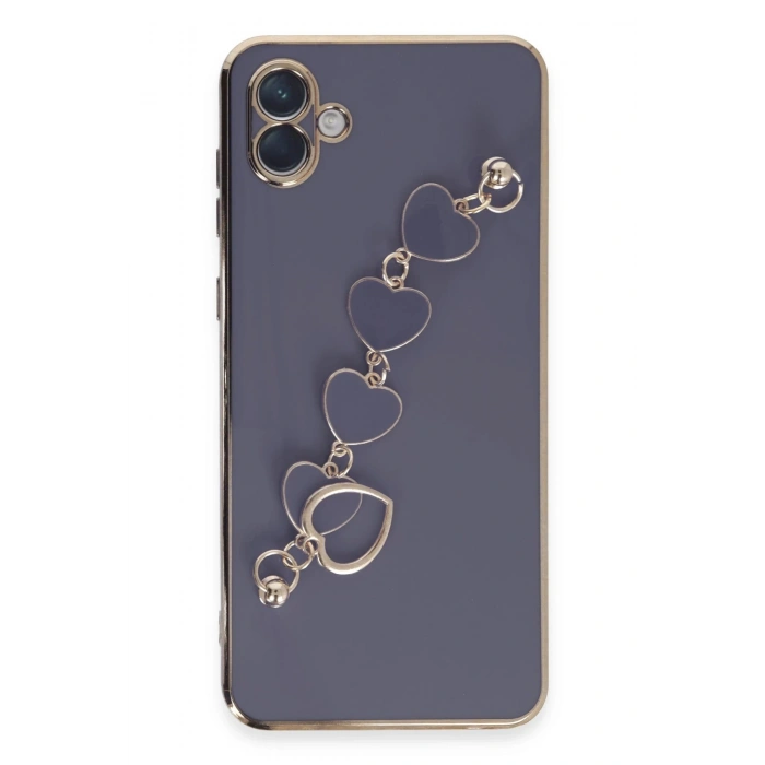 Samsung Galaxy A04E Kılıf Esila Silikon - Gri