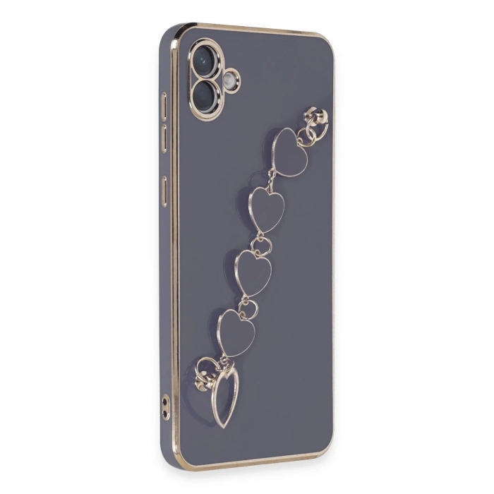 Samsung Galaxy A04E Kılıf Esila Silikon - Gri