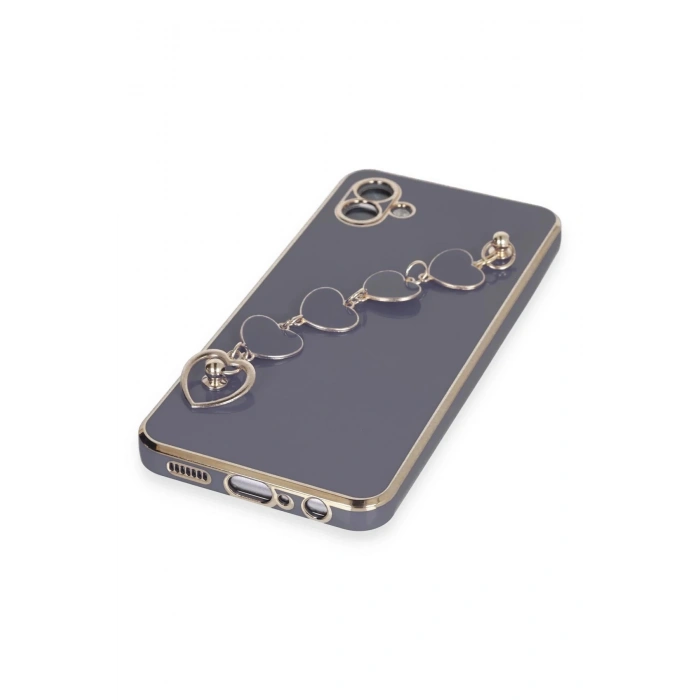 Samsung Galaxy A04E Kılıf Esila Silikon - Gri