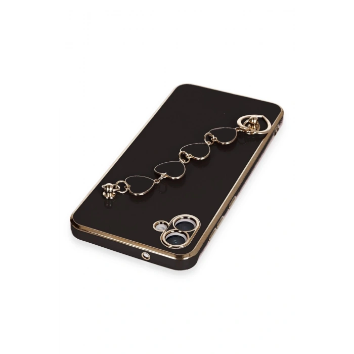 Samsung Galaxy A04E Kılıf Esila Silikon - Siyah