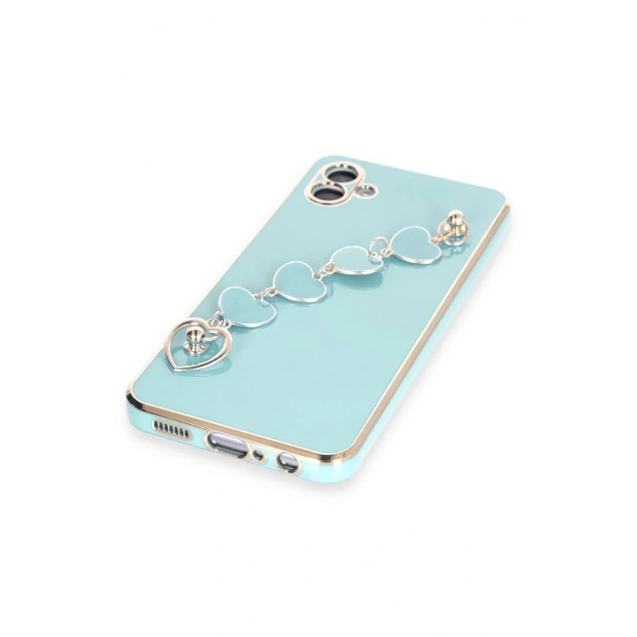 Samsung Galaxy A04E Kılıf Esila Silikon - Su Yeşili