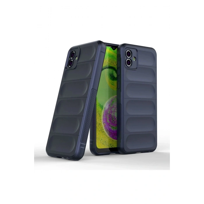 Samsung Galaxy A04E Kılıf Optimum Silikon - Lacivert