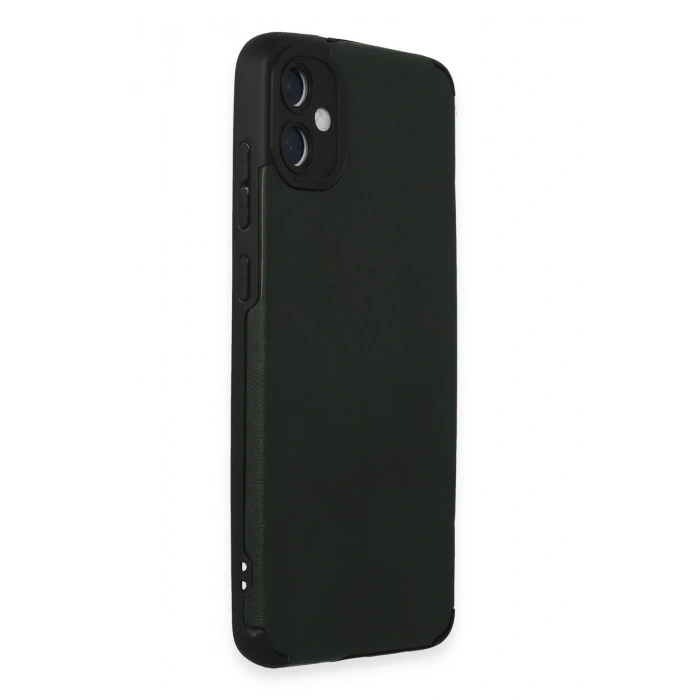 Samsung Galaxy A05 Kılıf Loop Deri Silikon - Yeşil