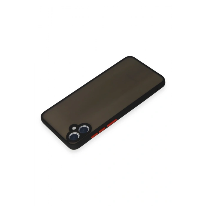 Samsung Galaxy A05 Kılıf Montreal Silikon Kapak - Siyah