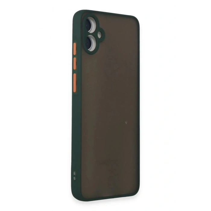 Samsung Galaxy A05 Kılıf Montreal Silikon Kapak - Yeşil