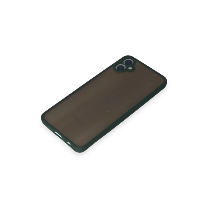 Samsung Galaxy A05 Kılıf Montreal Silikon Kapak - Yeşil