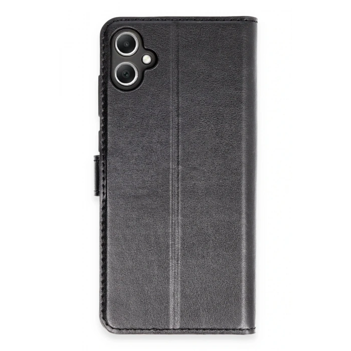 Samsung Galaxy A05 Kılıf Trend S Plus Kapaklı Kılıf - Siyah