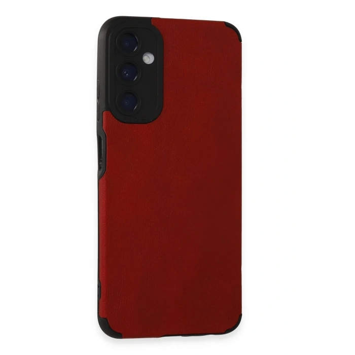 Samsung Galaxy A05S Kılıf Loop Deri Silikon - Kırmızı