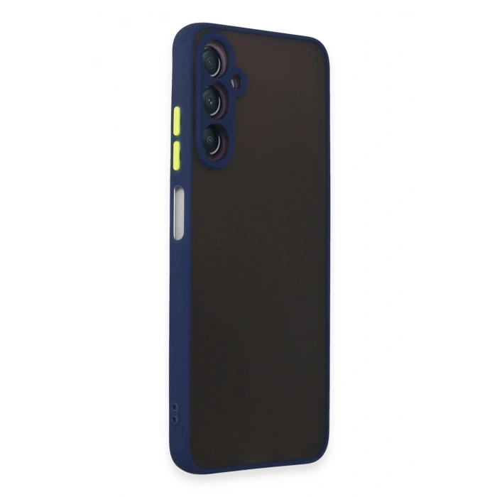 Samsung Galaxy A05S Kılıf Montreal Silikon Kapak - Lacivert