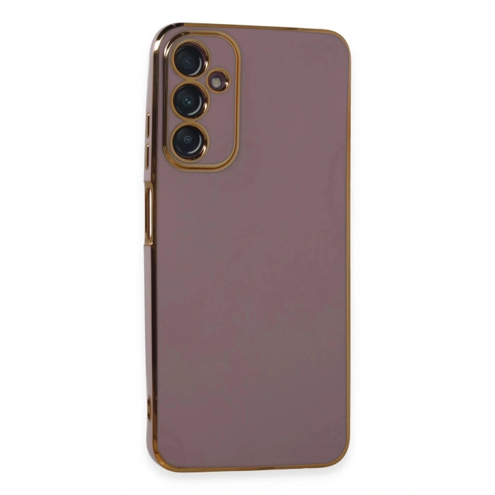 Samsung Galaxy A05S Kılıf Volet Silikon - Mor