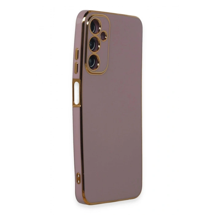 Samsung Galaxy A05S Kılıf Volet Silikon - Mor