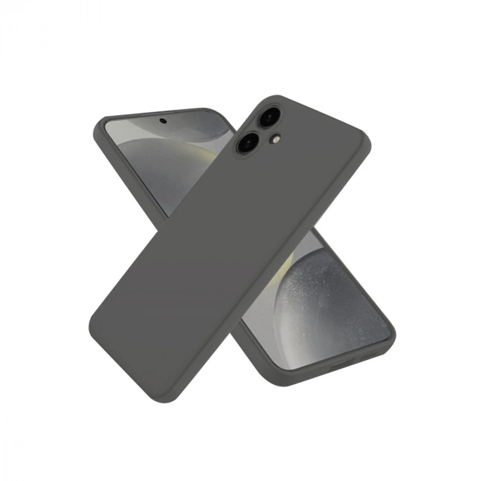 Samsung Galaxy A06 Kılıf First Silikon - Gri