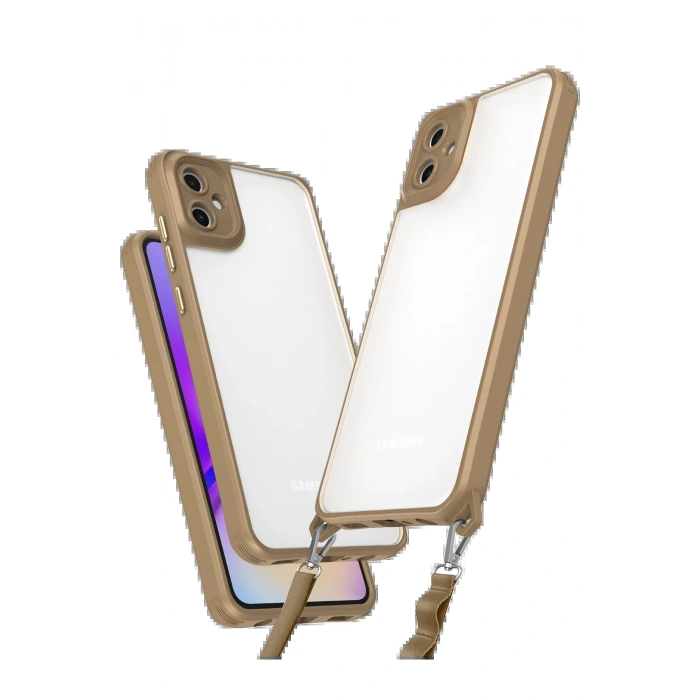 Samsung Galaxy A06 Kılıf Penta Silikon Kılıf - Çöl Titanyum