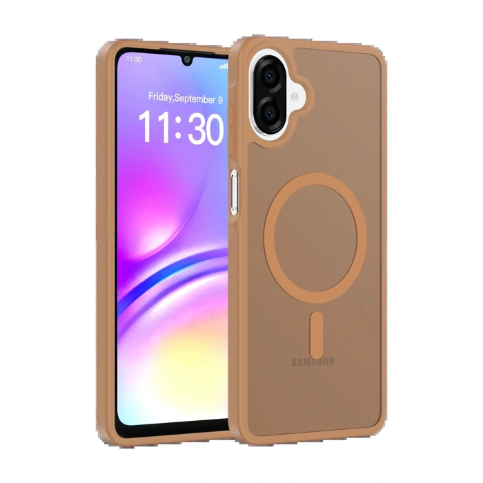 Samsung Galaxy A07 4G Jota Magsafe Kapak - Çöl Titanyum