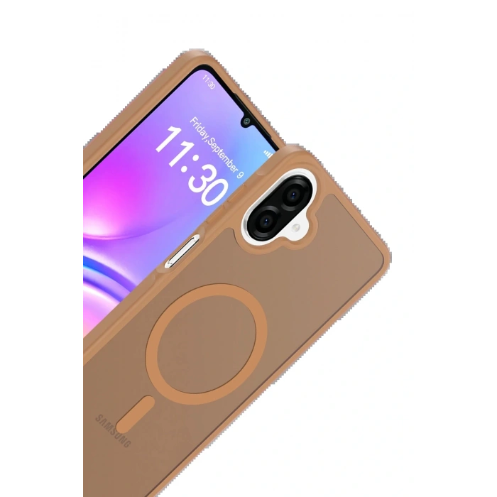 Samsung Galaxy A07 4G Jota Magsafe Kapak - Çöl Titanyum