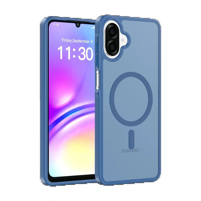 Samsung Galaxy A07 4G Jota Magsafe Kapak - Lacivert