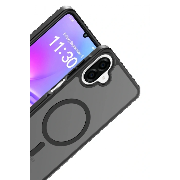 Samsung Galaxy A07 4G Jota Magsafe Kapak - Siyah