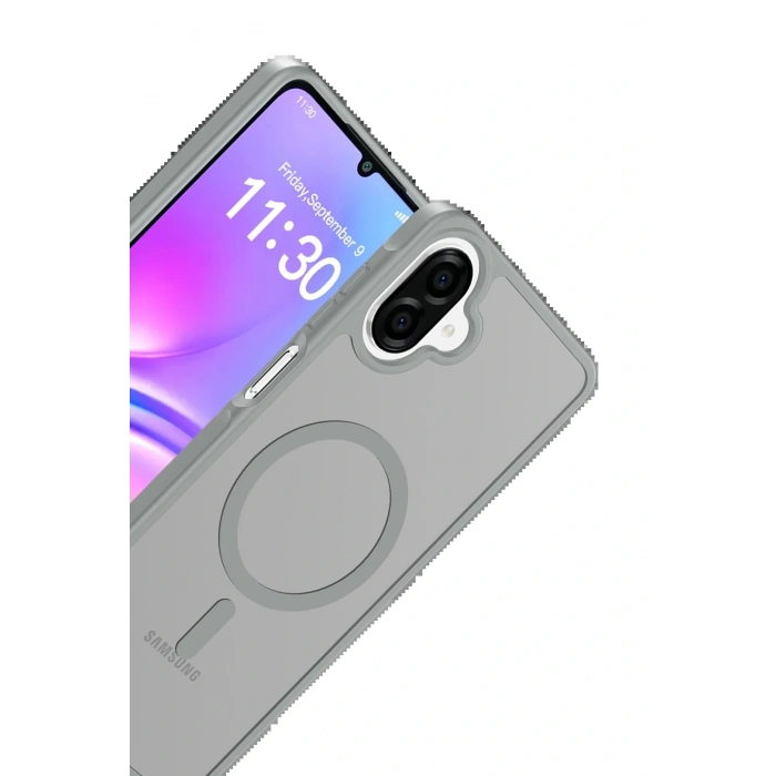 Samsung Galaxy A07 4G Jota Magsafe Kapak - Titan Gri
