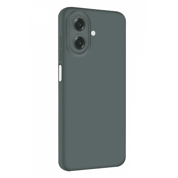 Samsung Galaxy A07 4G Nano içi Kadife Silikon - Gri