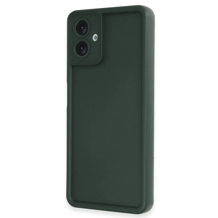 Samsung Galaxy A07 Viera Silikon - Koyu Yeşil
