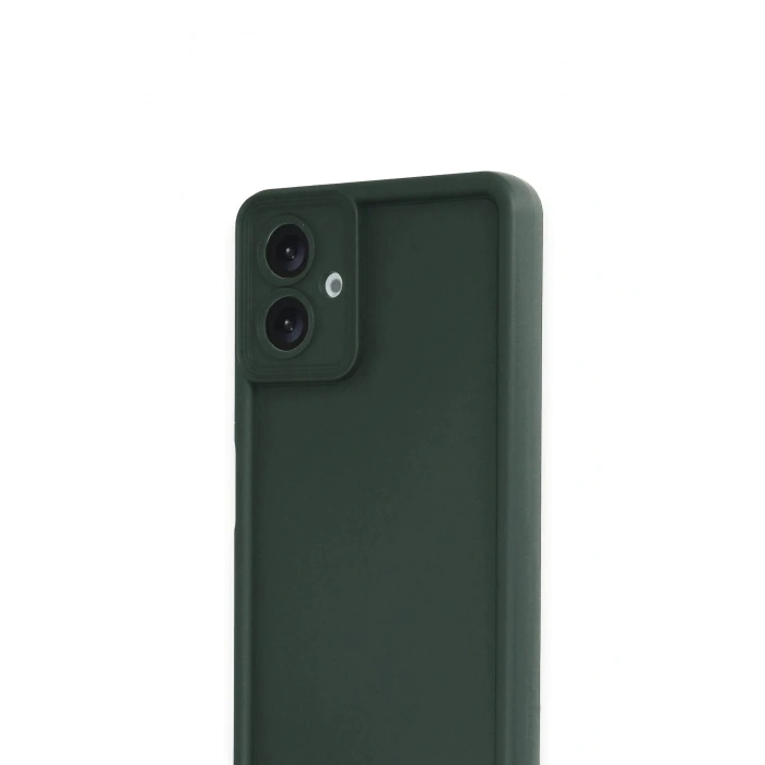 Samsung Galaxy A07 Viera Silikon - Koyu Yeşil