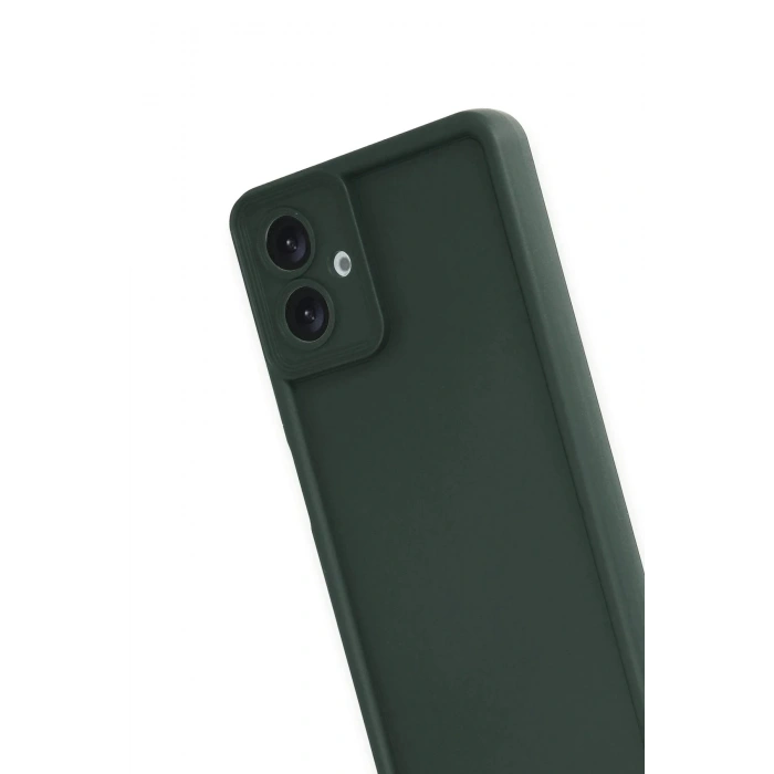 Samsung Galaxy A07 Viera Silikon - Koyu Yeşil