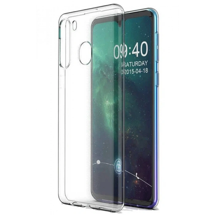 Samsung Galaxy A11 Kılıf Lüx Şeffaf Silikon