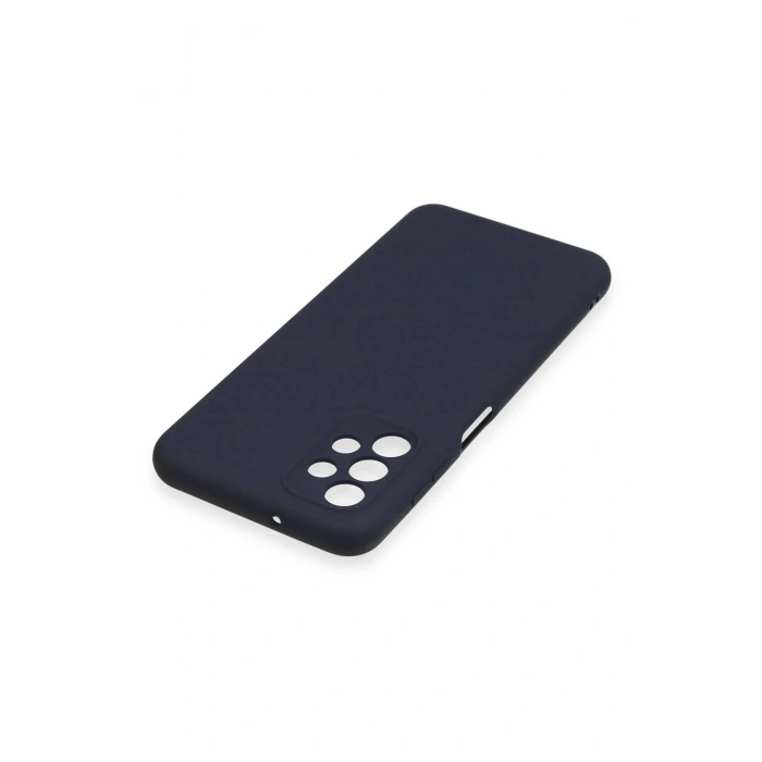 Samsung Galaxy A13 4G Kılıf First Silikon - Lacivert
