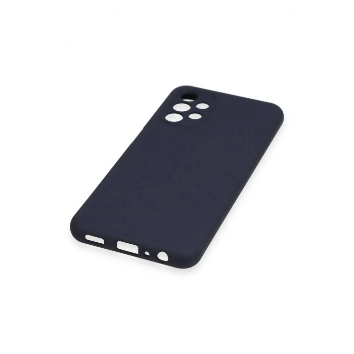 Samsung Galaxy A13 4G Kılıf First Silikon - Lacivert