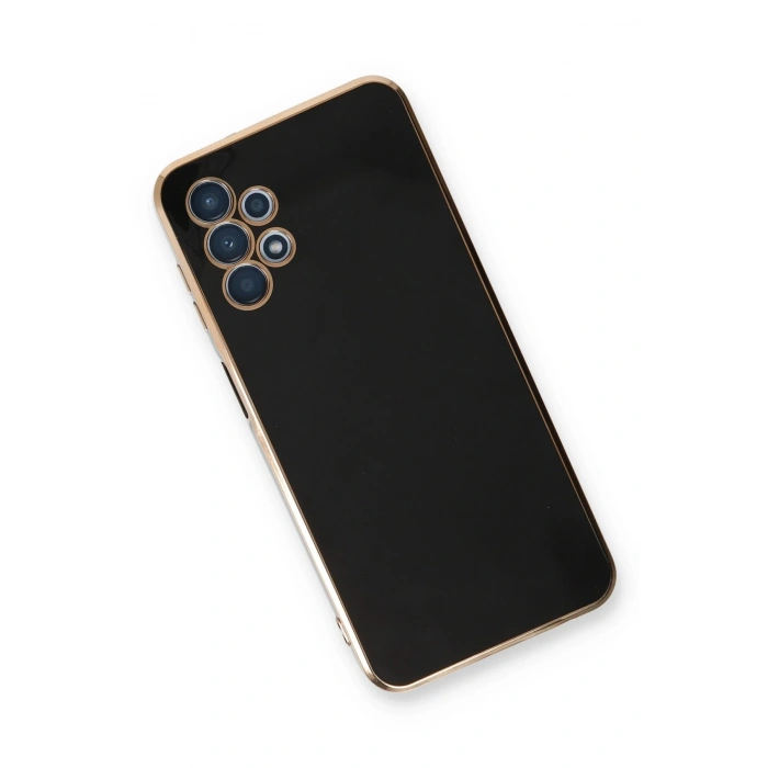 Samsung Galaxy A13 4G Kılıf Volet Silikon - Siyah