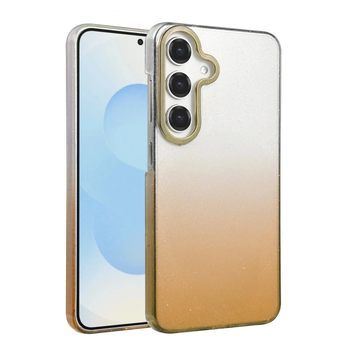 Samsung Galaxy A14 4G Glossy Kapak - Çöl Titanyum