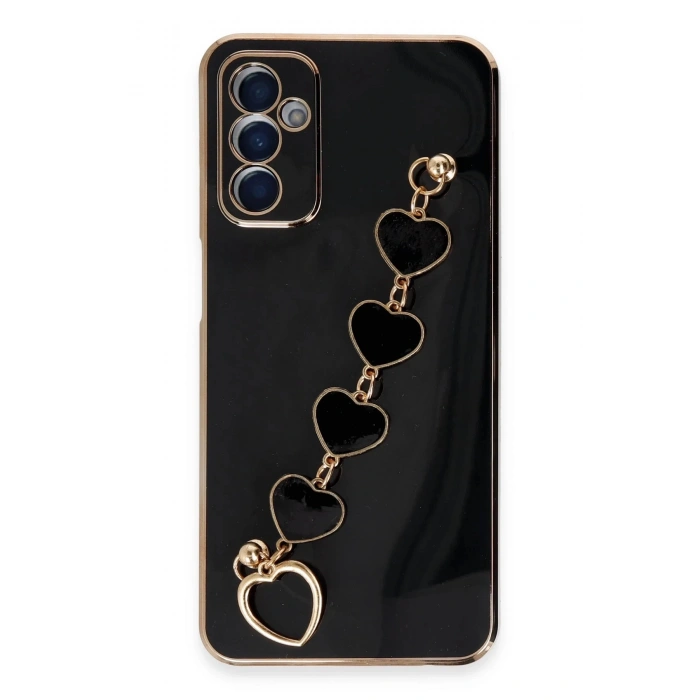 Samsung Galaxy A14 4G Kılıf Esila Silikon - Siyah