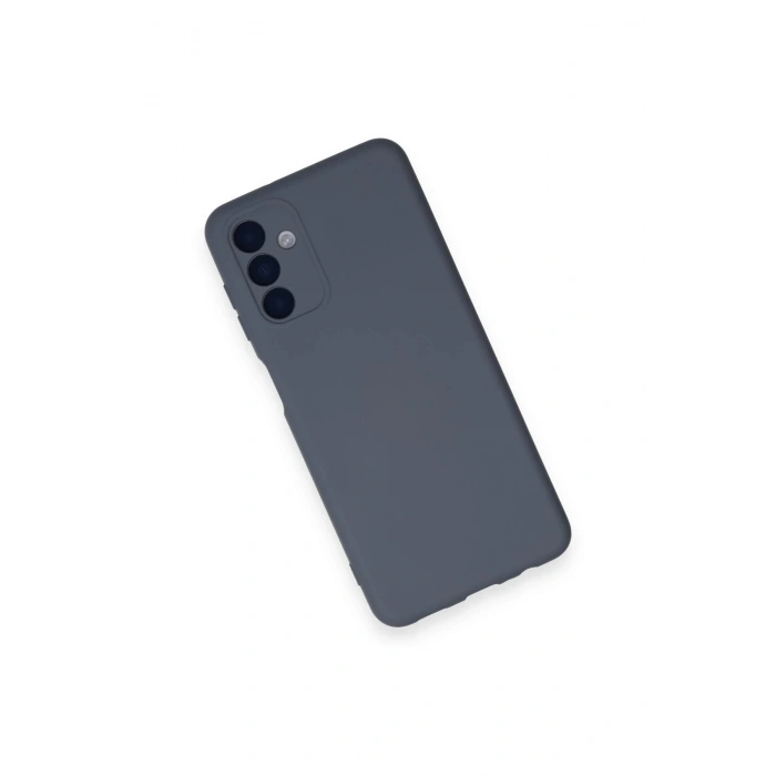 Samsung Galaxy A14 4G Kılıf Nano içi Kadife Silikon - Gri