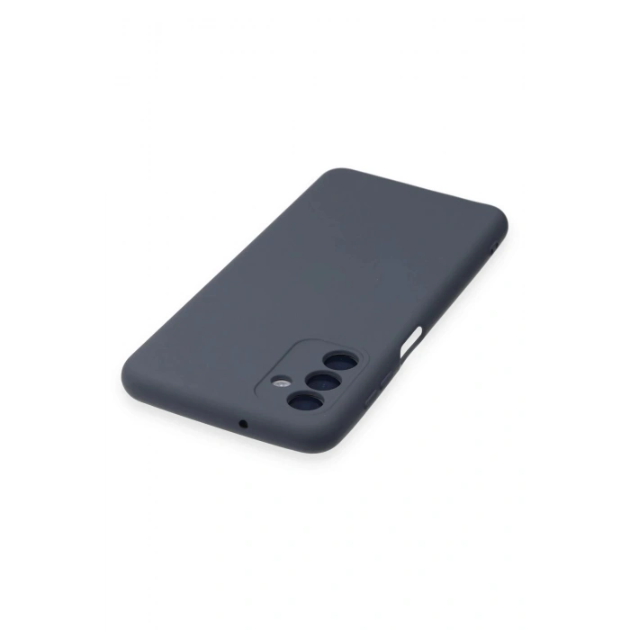 Samsung Galaxy A14 4G Kılıf Nano içi Kadife Silikon - Gri