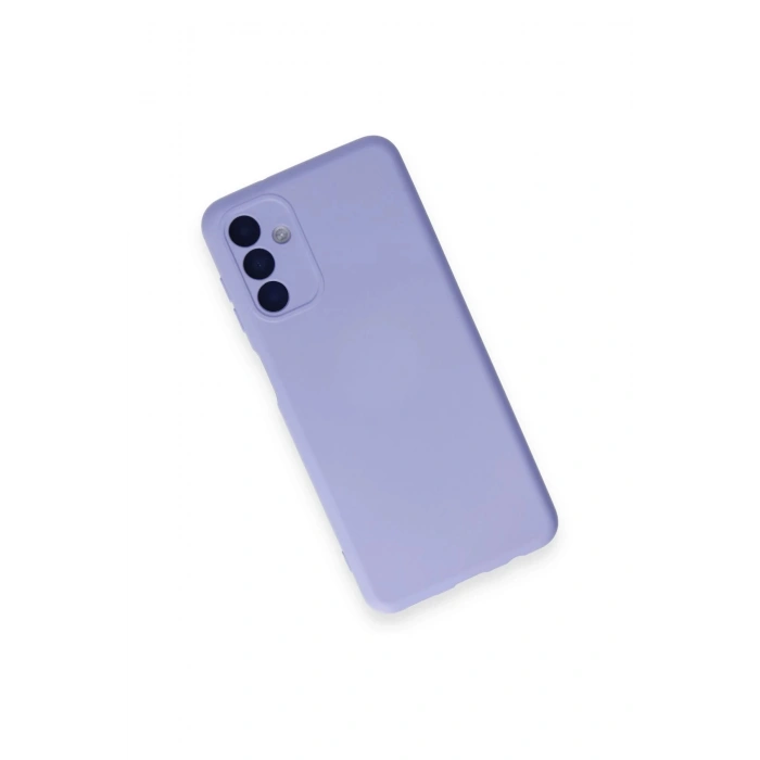 Samsung Galaxy A14 4G Kılıf Nano içi Kadife Silikon - Lila