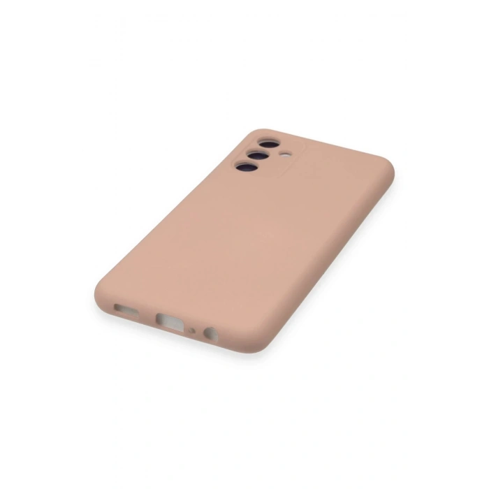 Samsung Galaxy A14 4G Kılıf Nano içi Kadife Silikon - Pudra