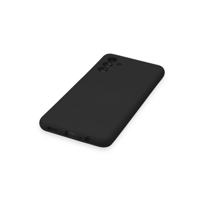 Samsung Galaxy A14 4G Kılıf Nano içi Kadife Silikon - Siyah