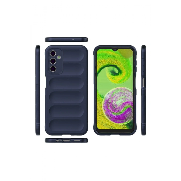 Samsung Galaxy A14 4G Kılıf Optimum Silikon - Lacivert