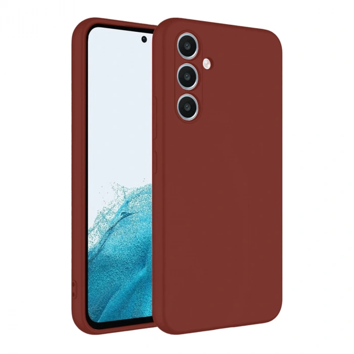 Samsung Galaxy A16 5G Kılıf First Silikon - Bordo