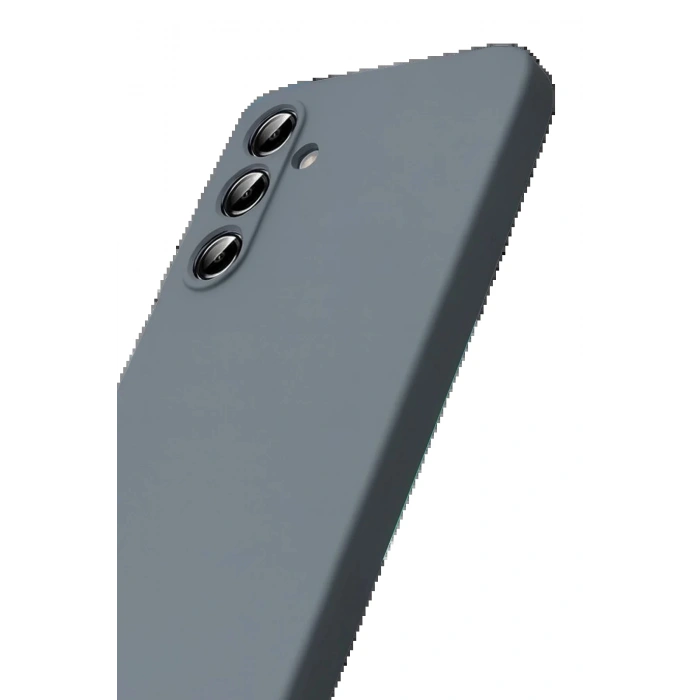 Samsung Galaxy A17 5G Nano içi Kadife Silikon - Gri