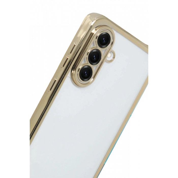 Samsung Galaxy A17 5G Razer Lensli Silikon - Gold