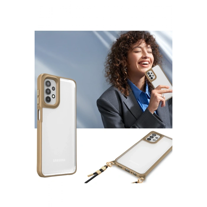 Samsung Galaxy A23 4G Kılıf Penta Silikon Kılıf - Çöl Titanyum