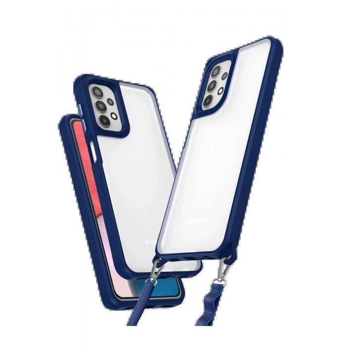 Samsung Galaxy A23 4G Kılıf Penta Silikon Kılıf - Lacivert