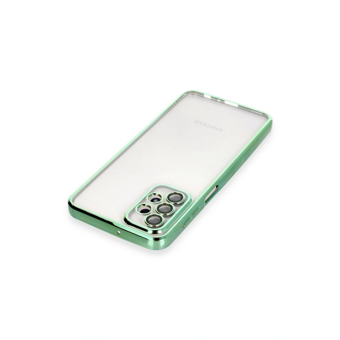 Samsung Galaxy A23 4G Kılıf Razer Lensli Silikon - Yeşil