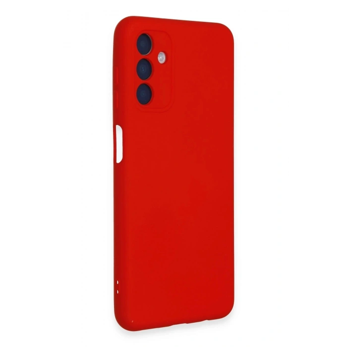 Samsung Galaxy A24 4G Kılıf Nano içi Kadife Silikon - Kırmızı