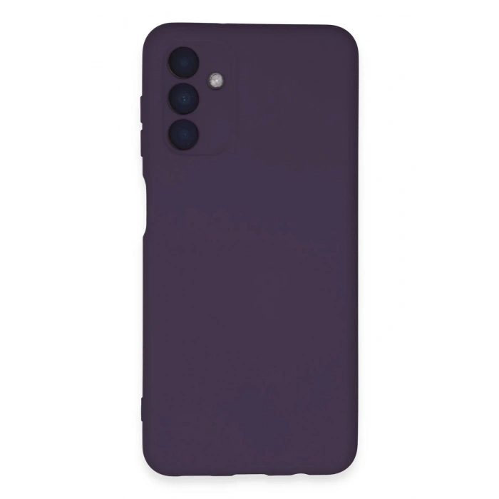 Samsung Galaxy A24 4G Kılıf Nano içi Kadife Silikon - Mor