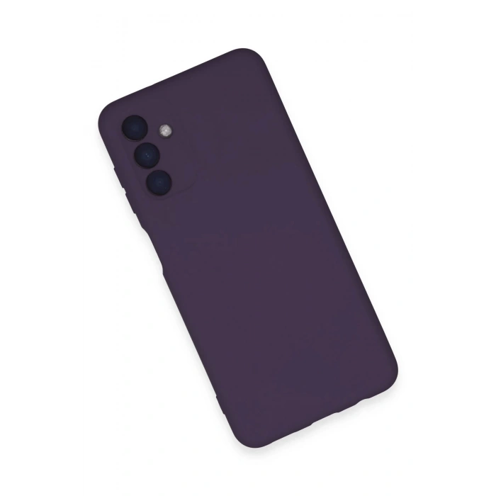 Samsung Galaxy A24 4G Kılıf Nano içi Kadife Silikon - Mor