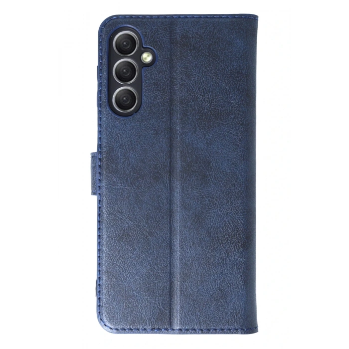 Samsung Galaxy A24 4G Kılıf Trend S Plus Kapaklı Kılıf - Lacivert