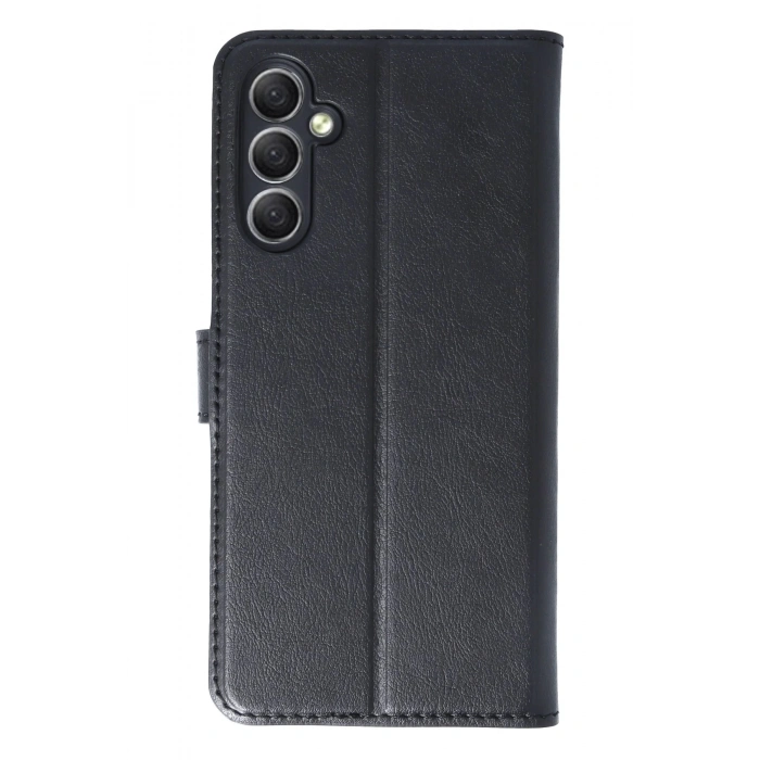 Samsung Galaxy A24 4G Kılıf Trend S Plus Kapaklı Kılıf - Siyah